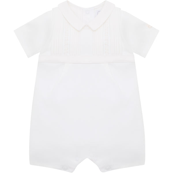 White Emile Et Rose Leon Romper