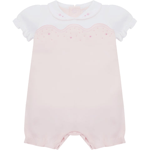 Pink Emile Et Rose Lavinia Romper