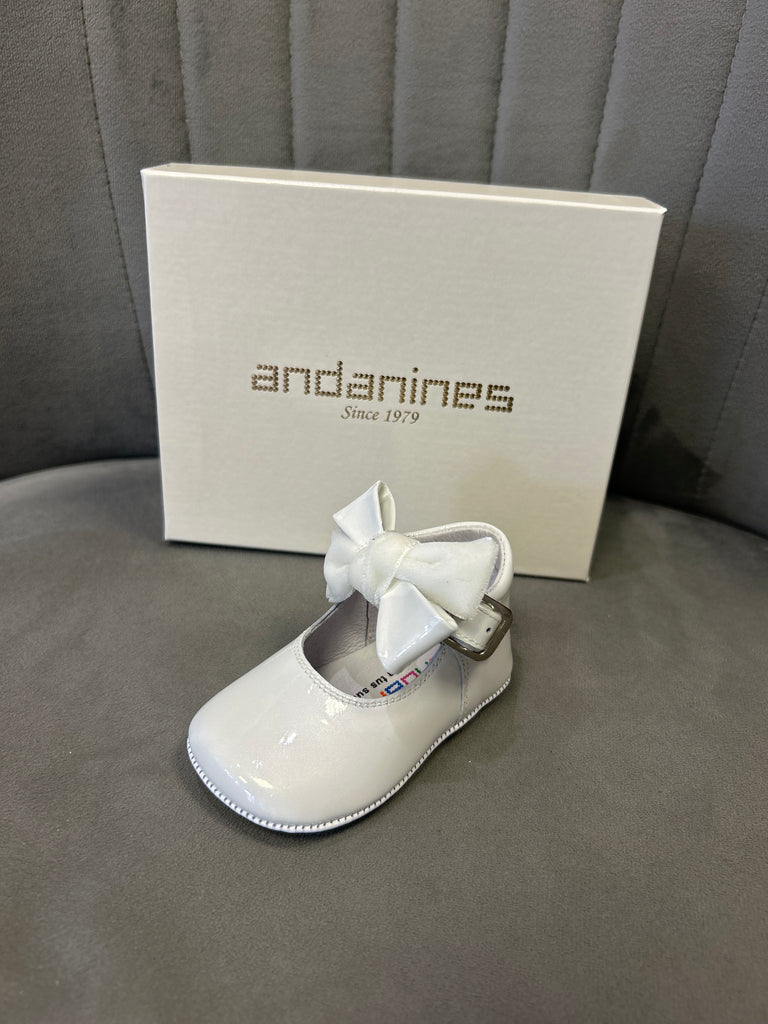 Andanine Pearl Patent Baby Shoe 262001
