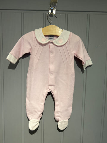 Pink Babidu Girls Babygrow 10361