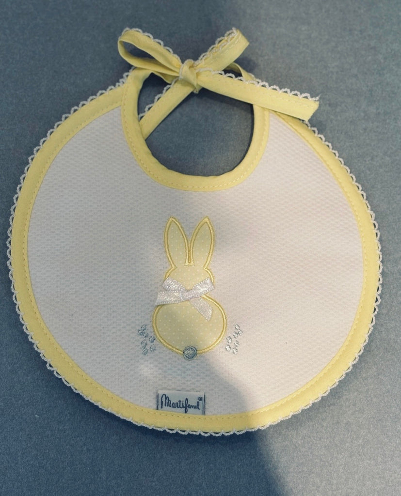 Little Nosh Lemon Bunny Bib