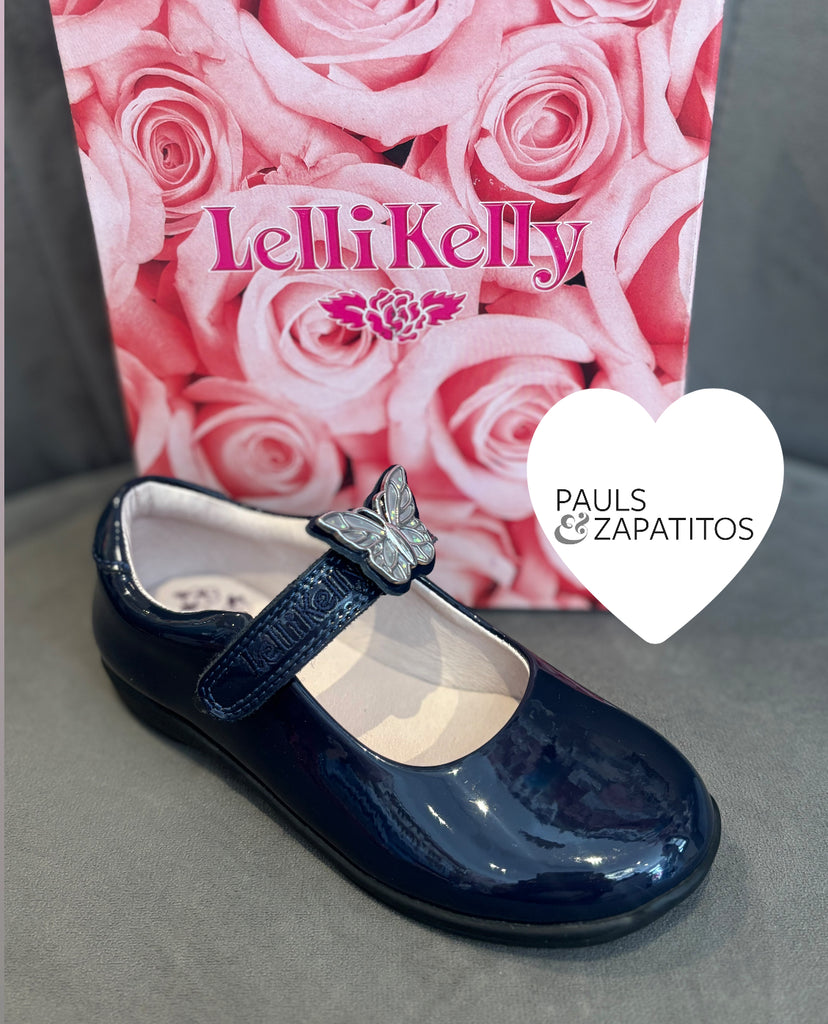 Navy Patent Lelli Kelly Delilah 2 LK8476