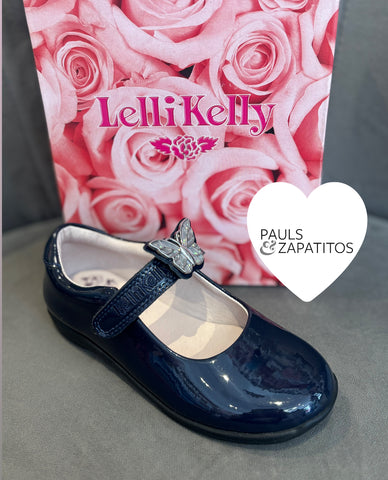 Navy Patent Lelli Kelly Delilah 2 LK8476