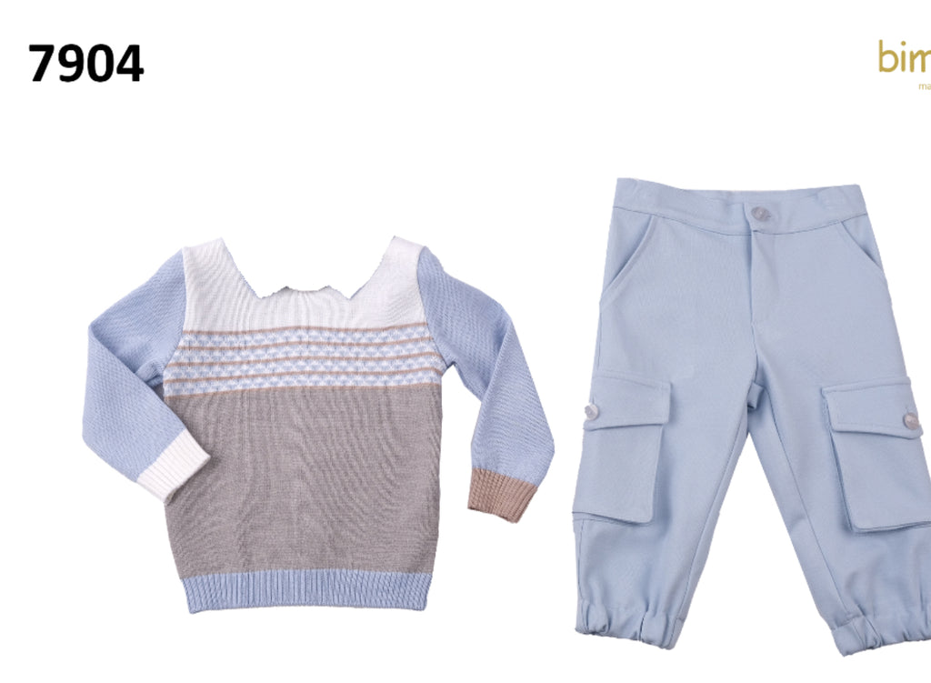 Blue Bimbalo Boys Set 7904