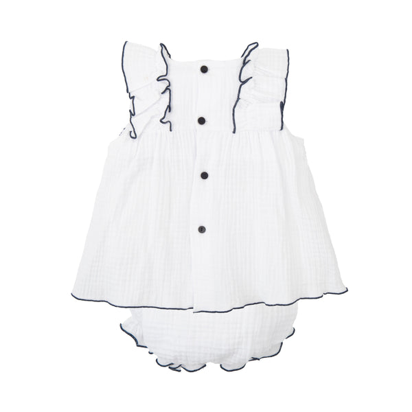 Navy Babidu Dress & Bloomers 91451