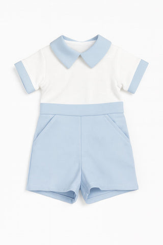 Blue Kleo Shorts Set KL37