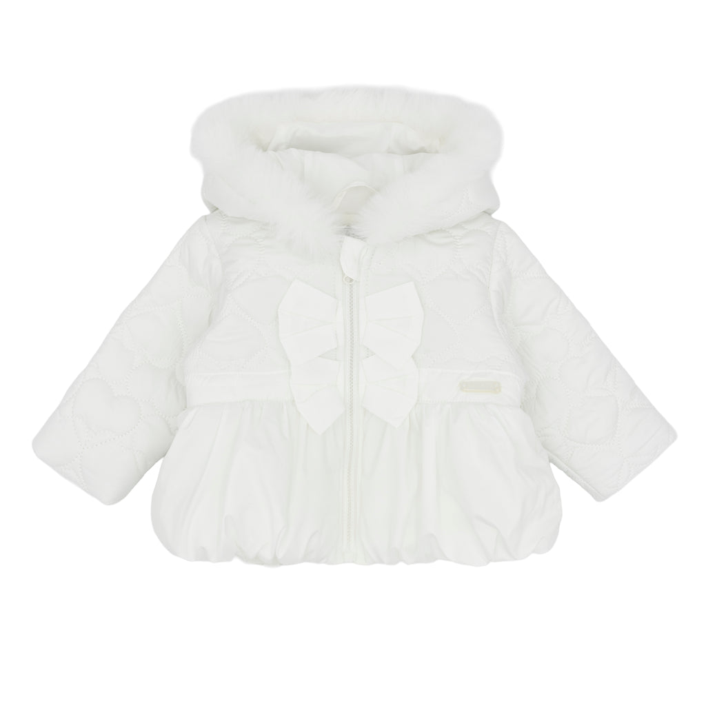 Girls White Amore Jacket AM0112