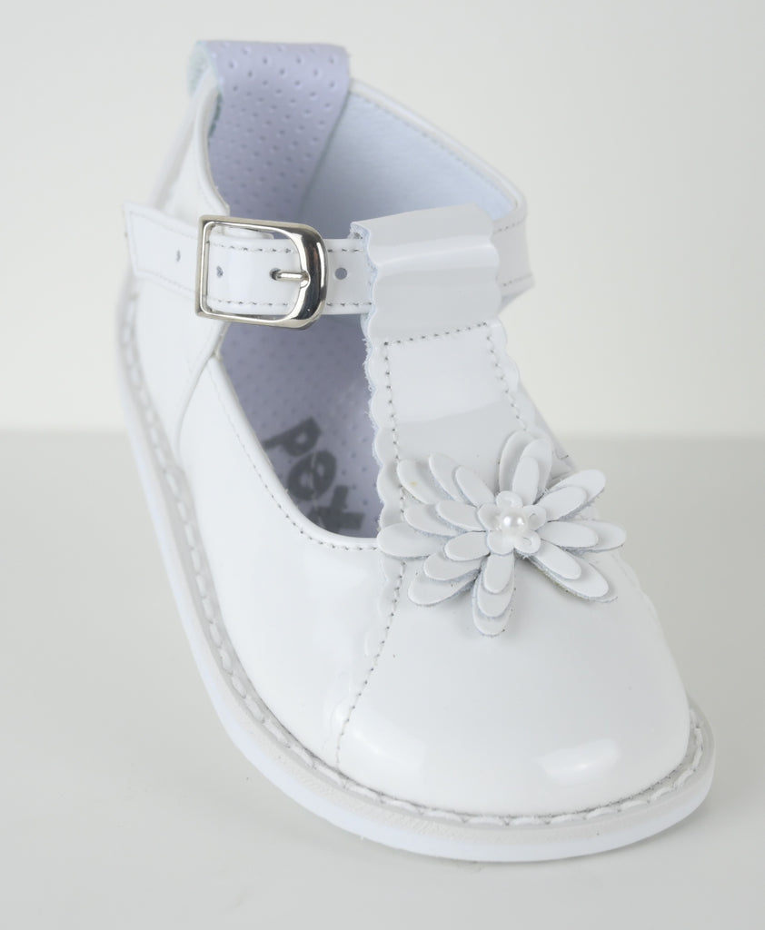 PEX Morwen Shoe White Patent