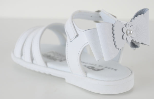 PEX Sasha Sandal White Patent