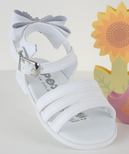 PEX Sasha Sandal White Patent