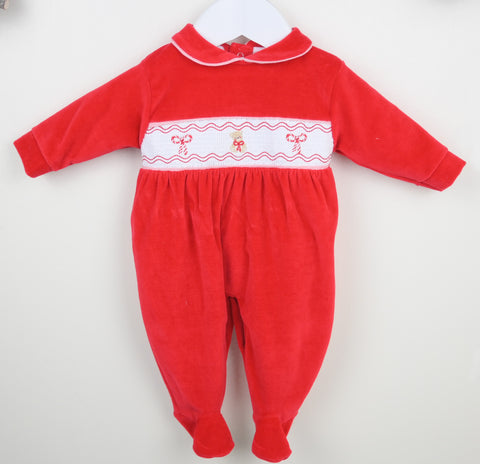 Red Christmas Pex Sleepsuit
