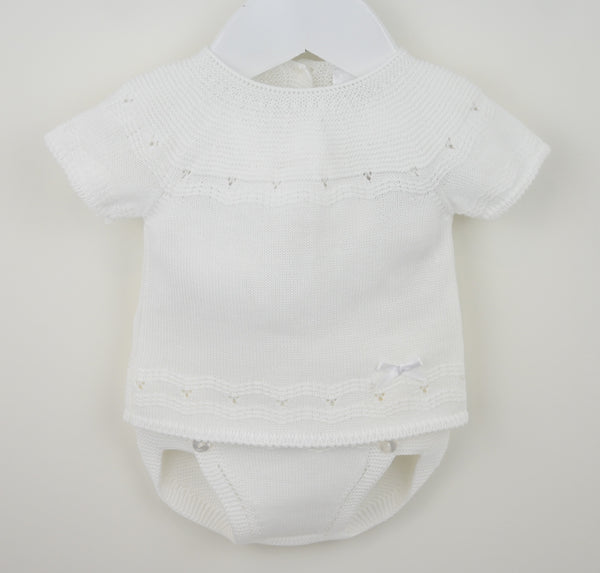 White Pex Carey Suit