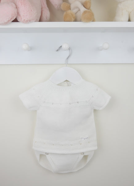 White Pex Carey Suit