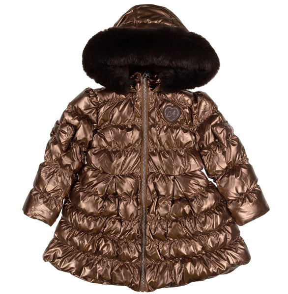 Metallic Brown A*Dee Montana Coat