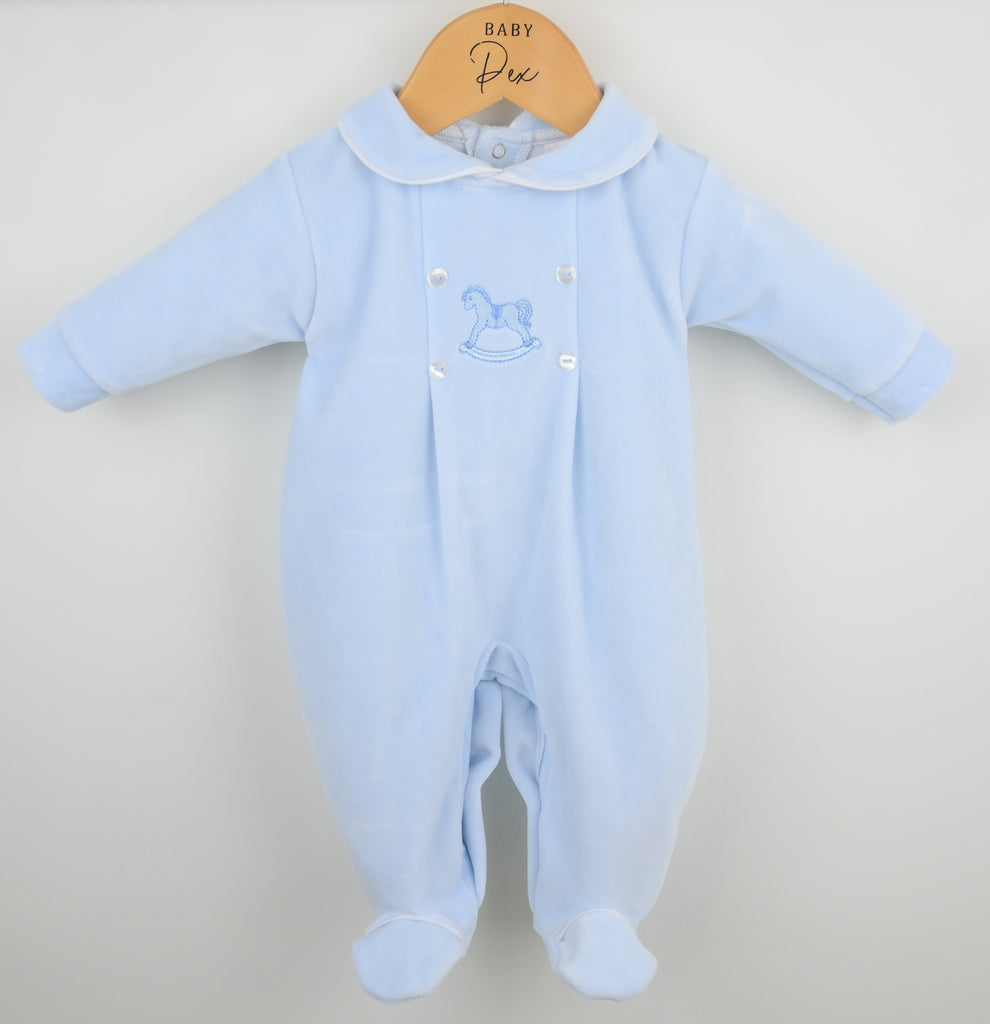 Blue Pex George Sleepsuit