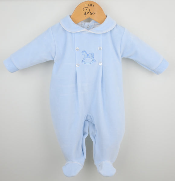 Blue Pex George Sleepsuit