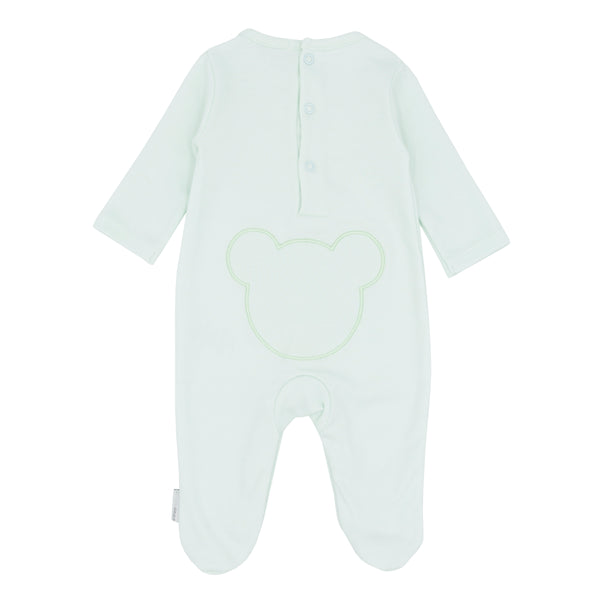 Mint Blues Baby Babygrow BB0204