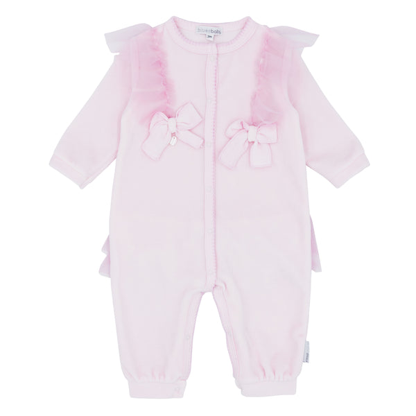 Pink Blues Baby Velour BB1428