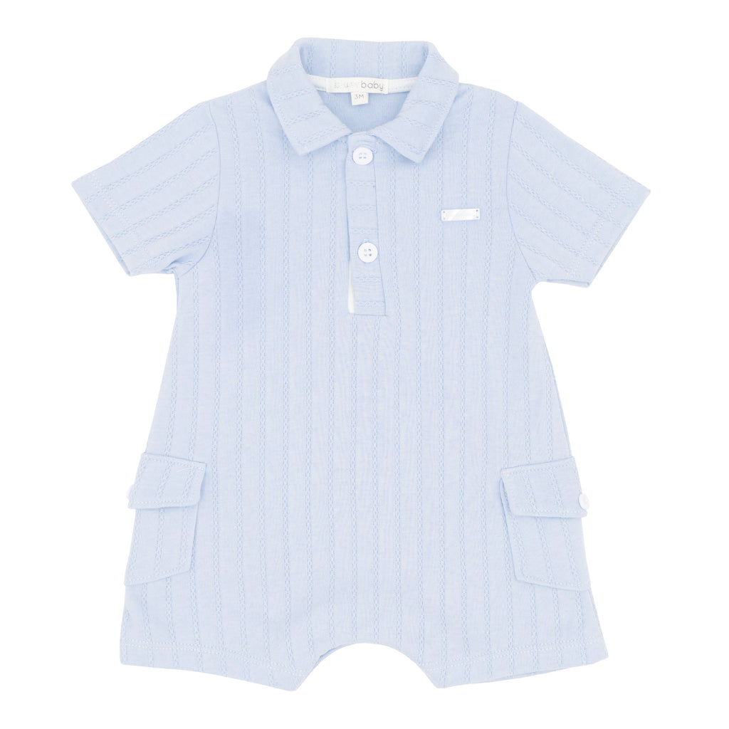 Boys Blues Baby Romper BB1844