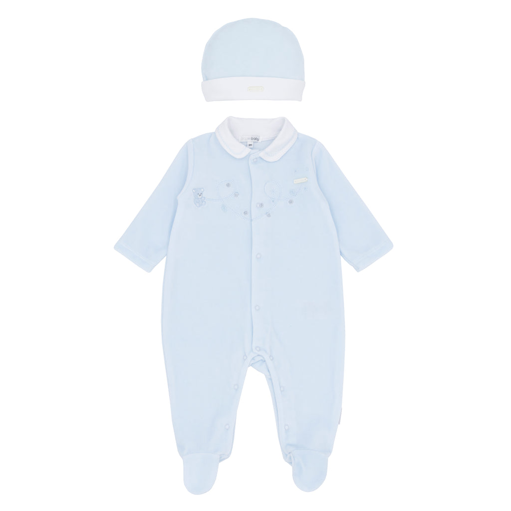 Blue Blues Baby Babygrow BB2078