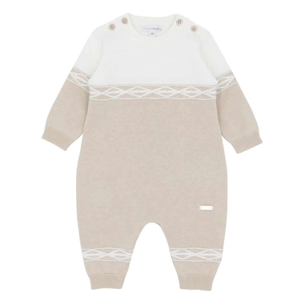 Beige Blues Baby Romper BB2133