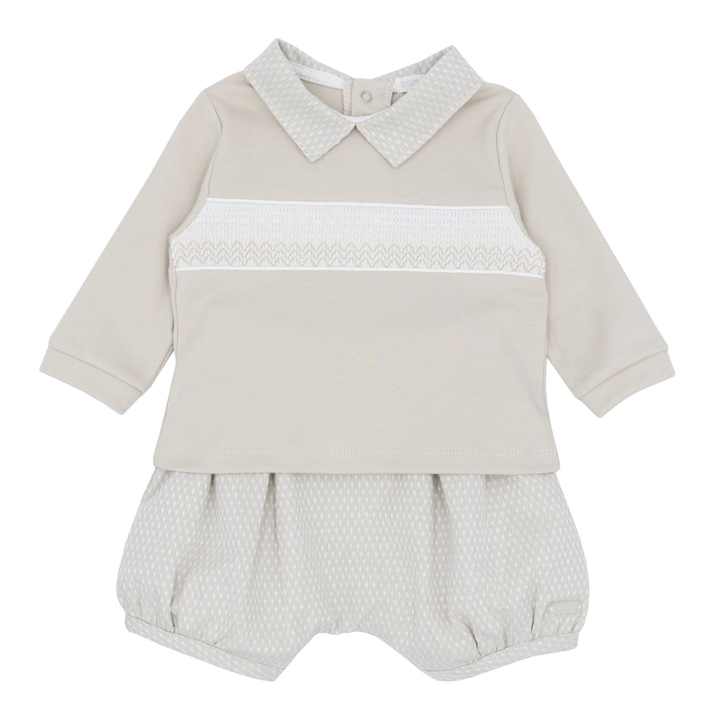 Beige Blues Baby Bloomer Set BB2166