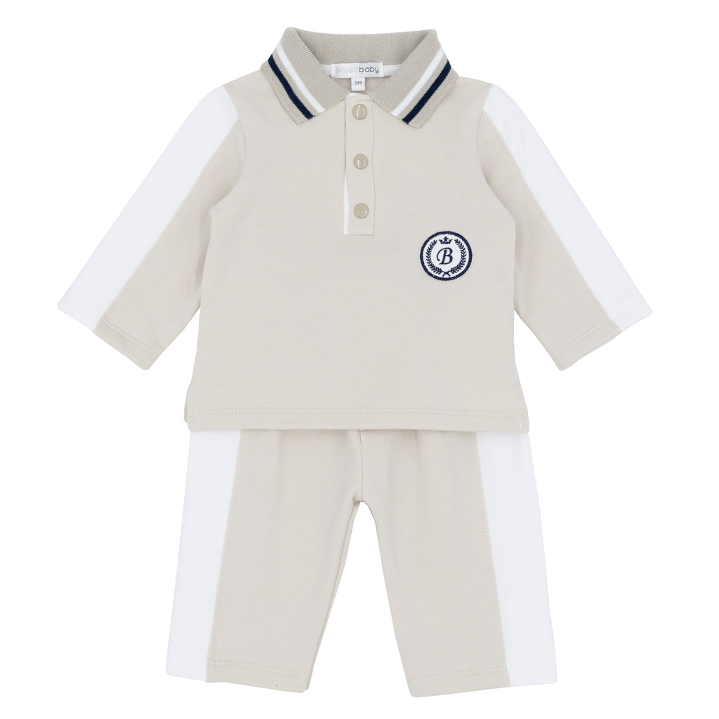 Beige Blues Baby Set BB2244