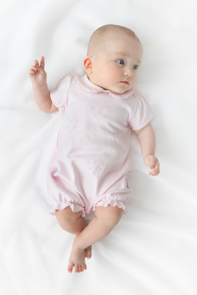 Pink Girls Blues Baby Romper BB2286