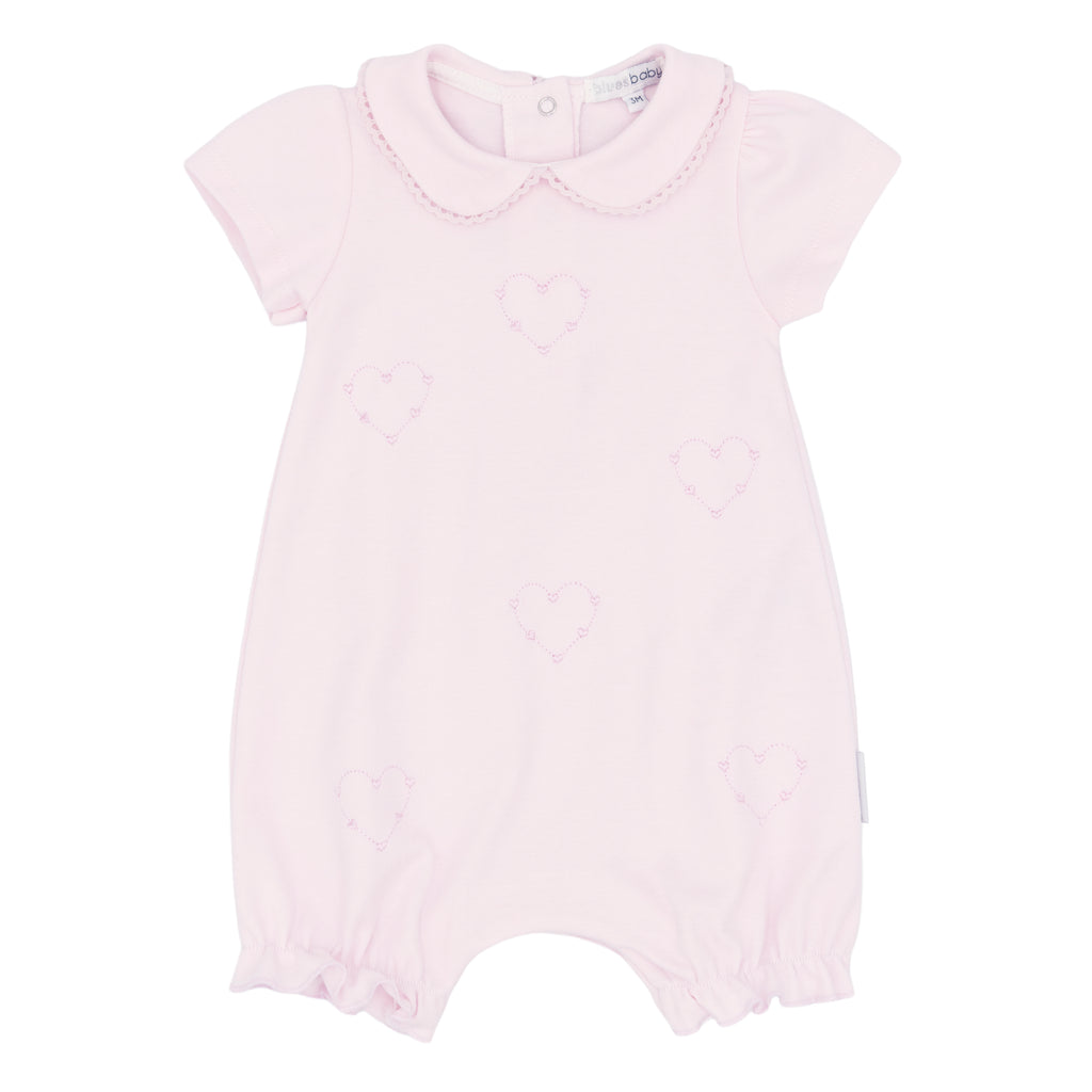 Pink Girls Blues Baby Romper BB2286