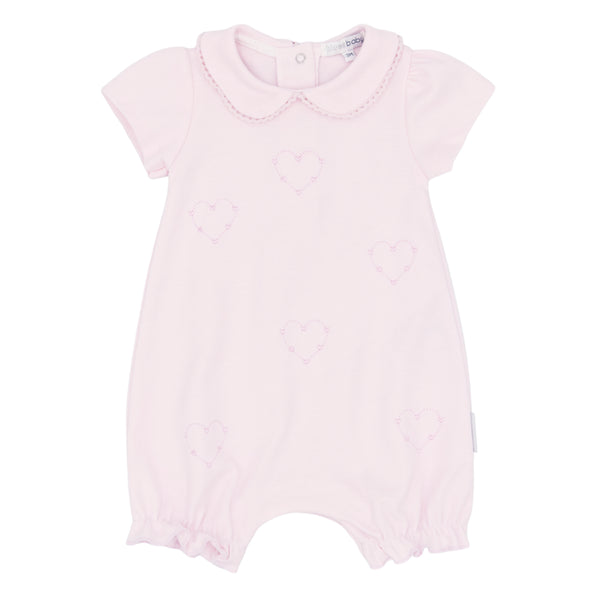 Pink Girls Blues Baby Romper BB2286