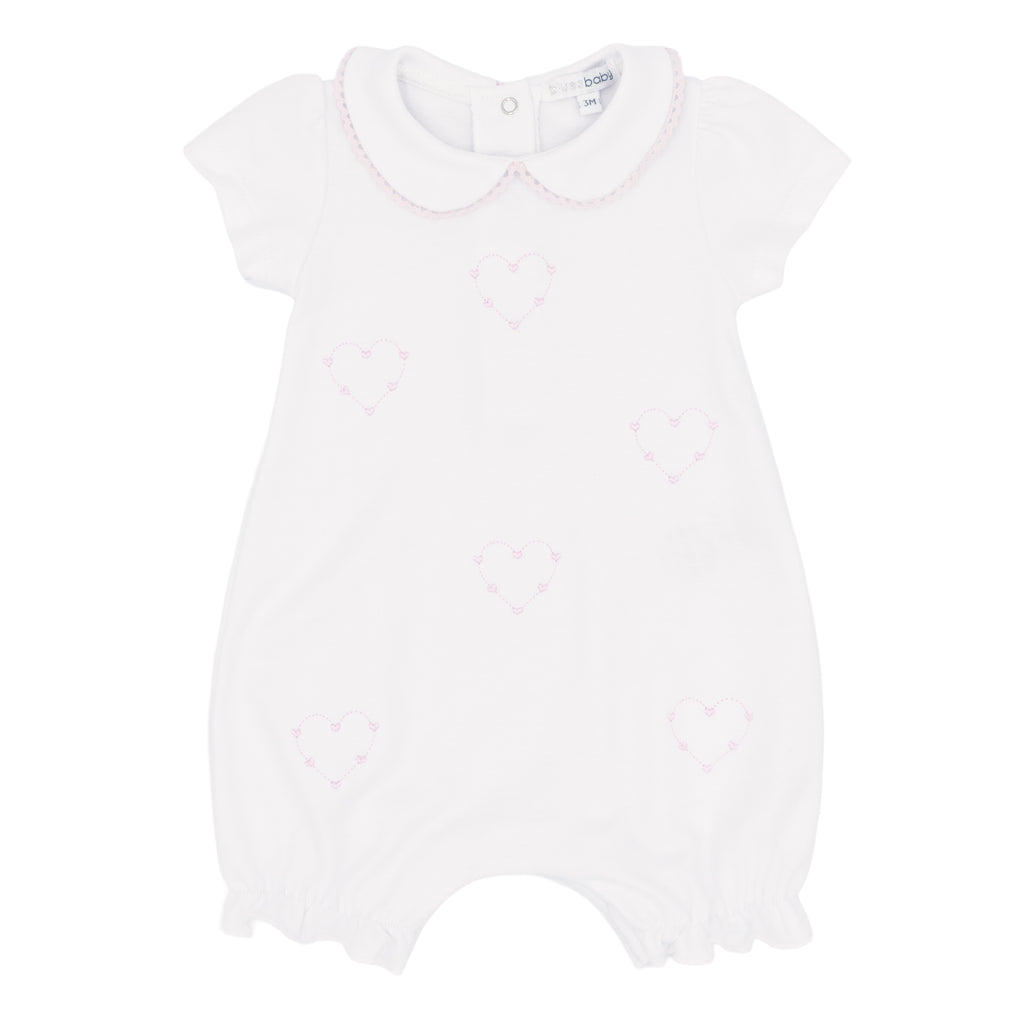 White Girls Blues Baby Romper BB2286