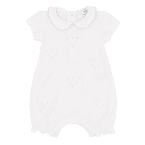 White Girls Blues Baby Romper BB2286