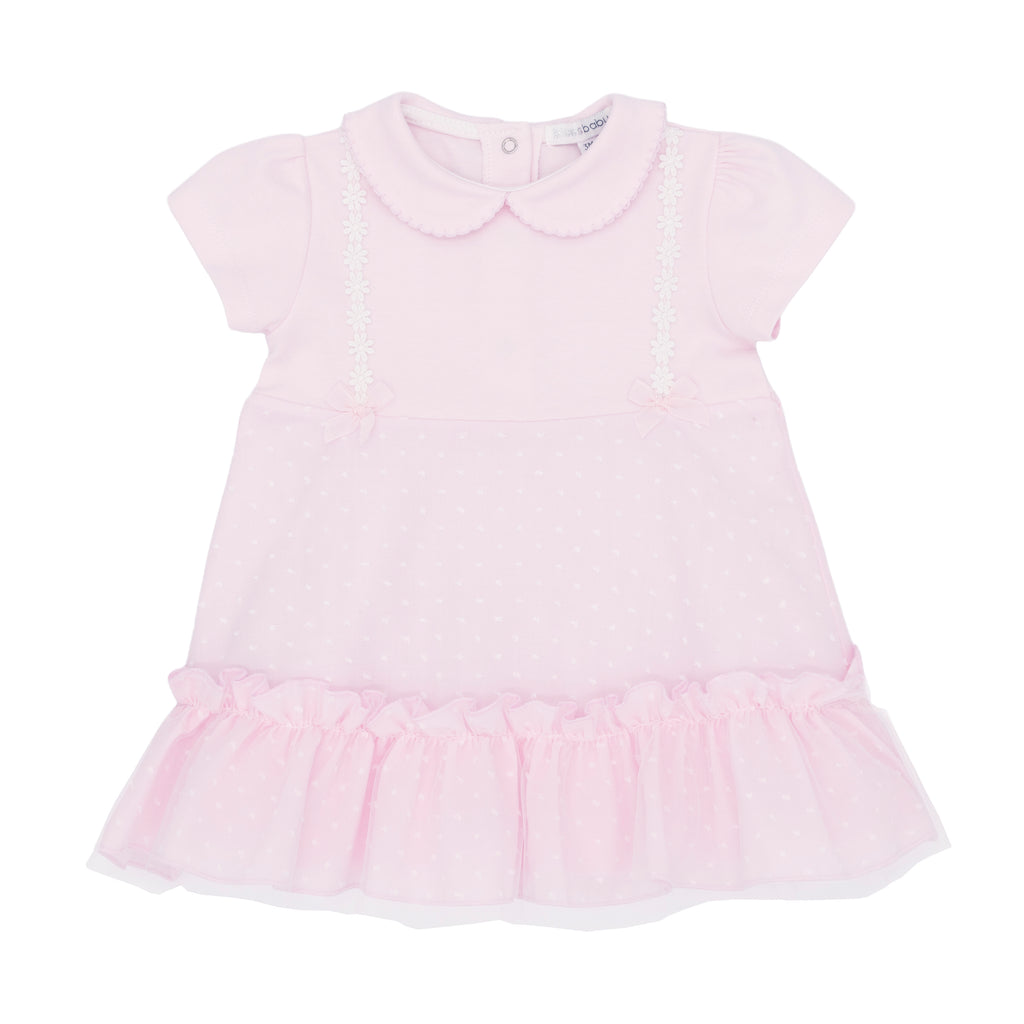 Pink Girls Blues Baby  Dress BB2289