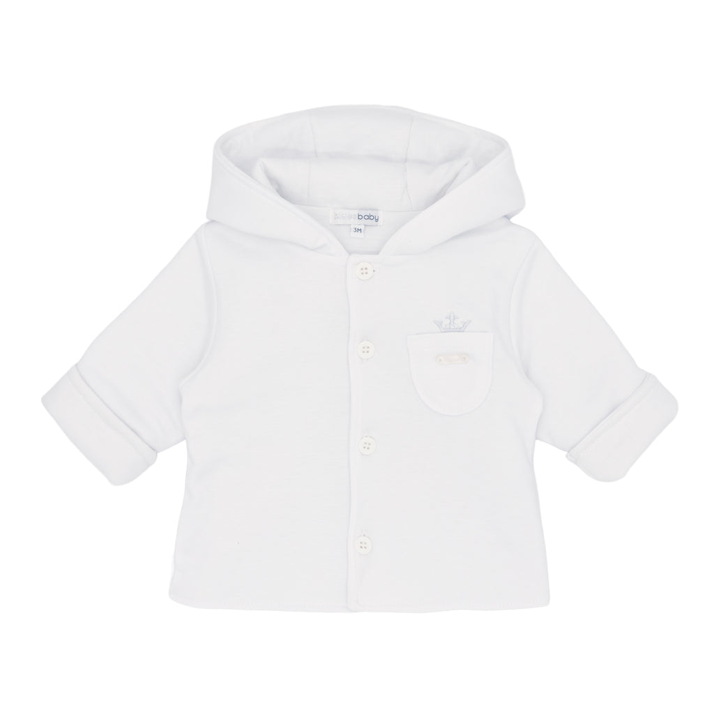White Blues Baby Jacket BB2296