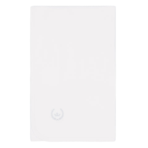 White Blues Baby Blanket BB2298