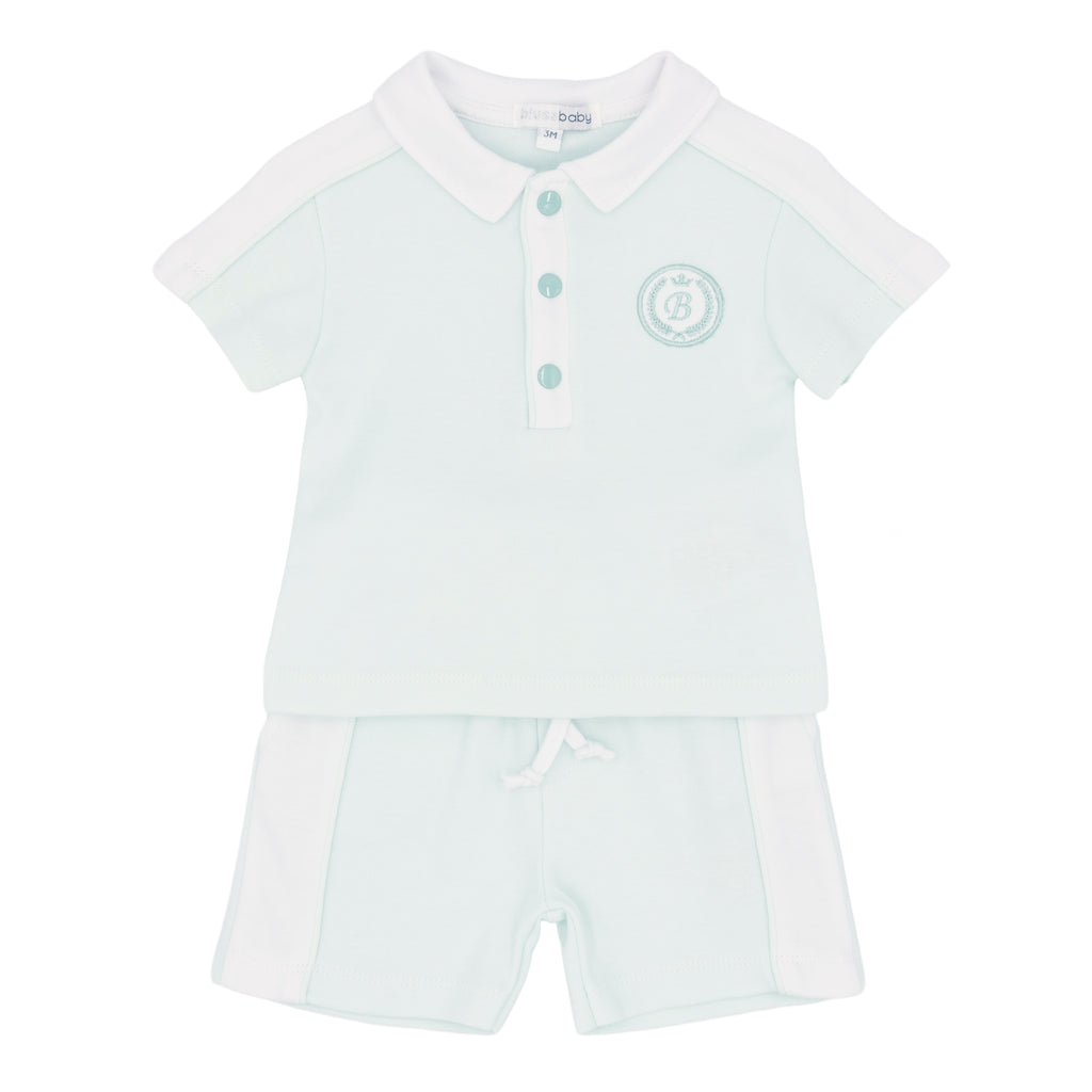 Mint Boys Blues Baby Set BB3036