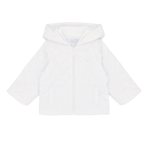 White Boys Blues Baby Quilted Jacket BB3099