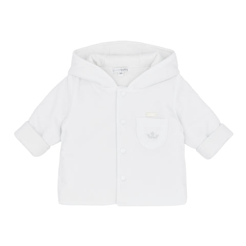 White Blues Baby Jacket BB3106