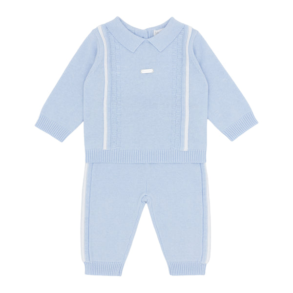 Boys Blues Baby Knitted Set BB3131
