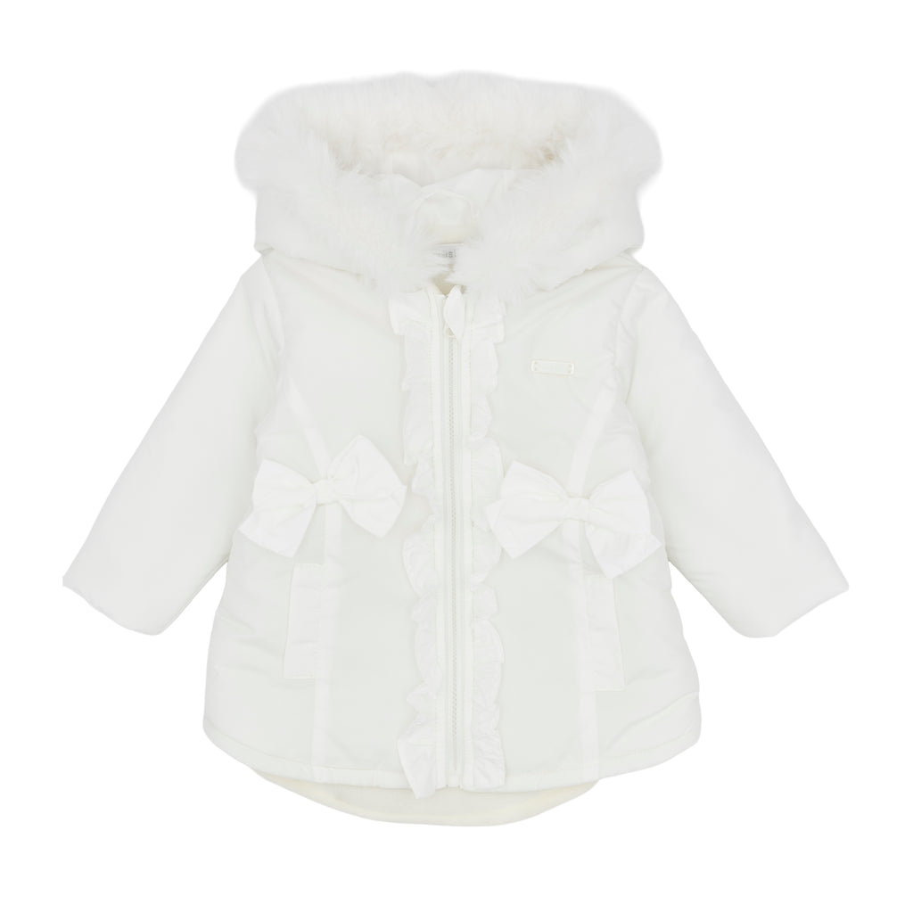 Off White Blues Baby Coat BB3255