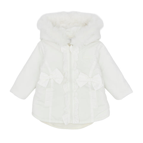 Off White Blues Baby Coat BB3255