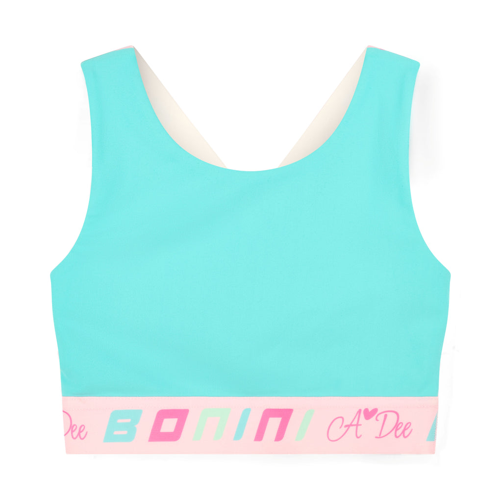 Blue Bonini Crop Top 504