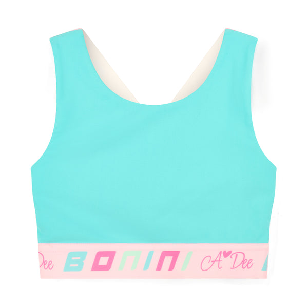Blue Bonini Crop Top 504