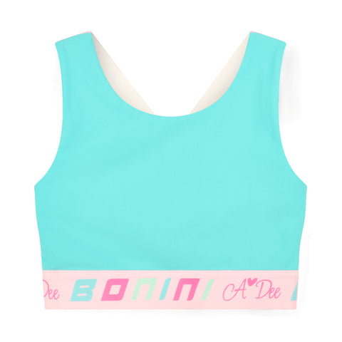 Blue Bonini Crop Top 504