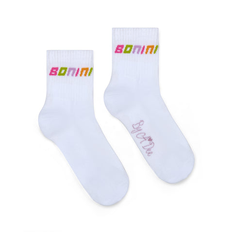 White Bonini Sport Socks 613