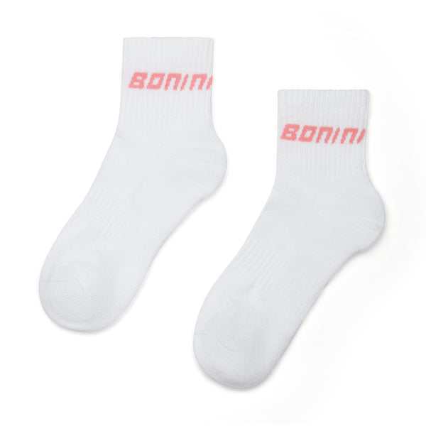White Bonini Aspire Sports Sock 010