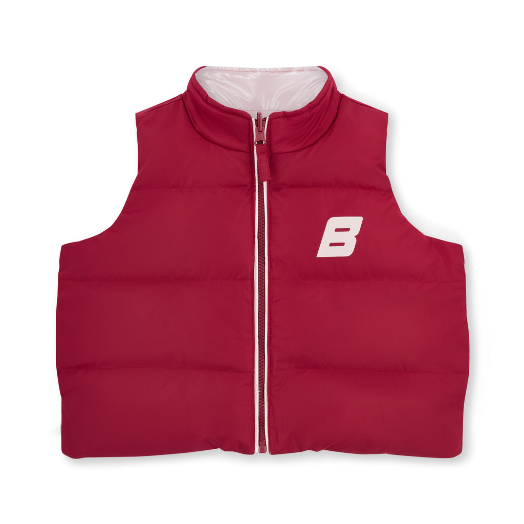 Burgandy Bonini Reversible Gilet BNC023