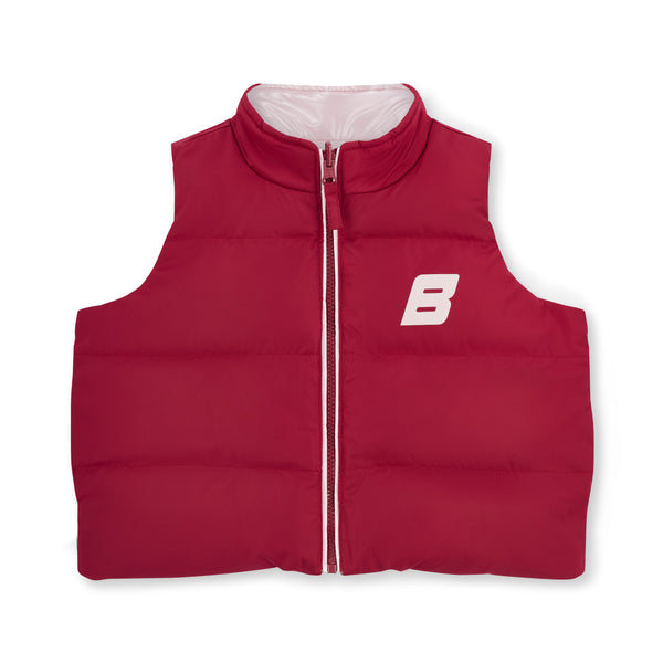 Burgandy Bonini Reversible Gilet BNC023