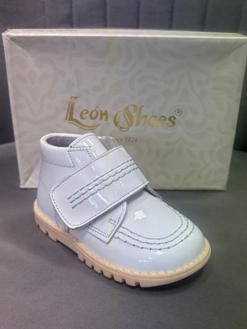White Patent Leon Boot 25530