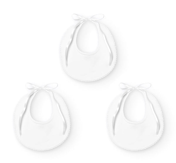 Babidu White Bib 6291